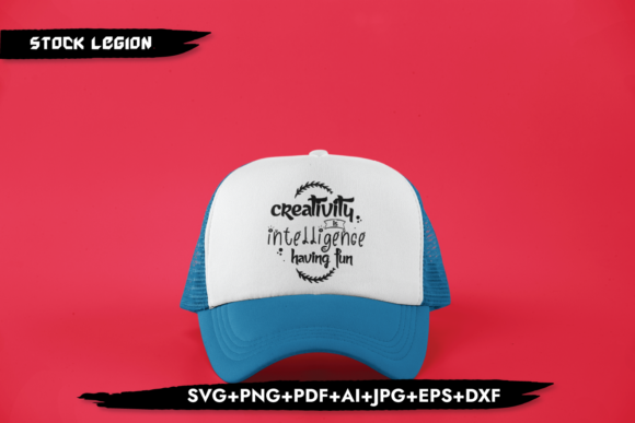 Creativity is Intelligence Having Fun Graphics for Crafts