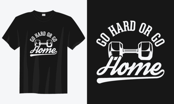 Gym T-Shirt Design SVG for Print Templates and Graphics