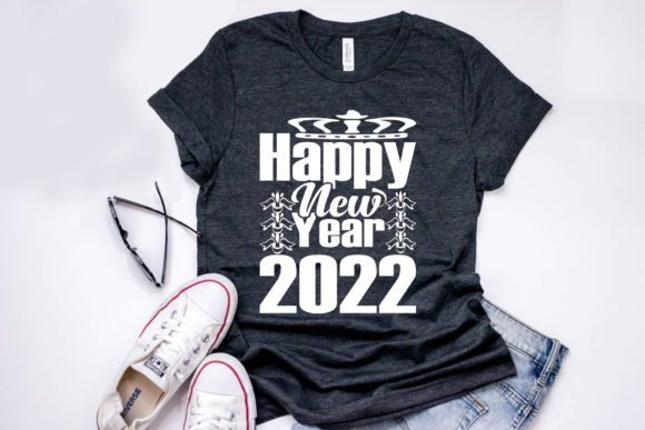 Happy New Year Quote SVG Design for T-Shirt Graphics