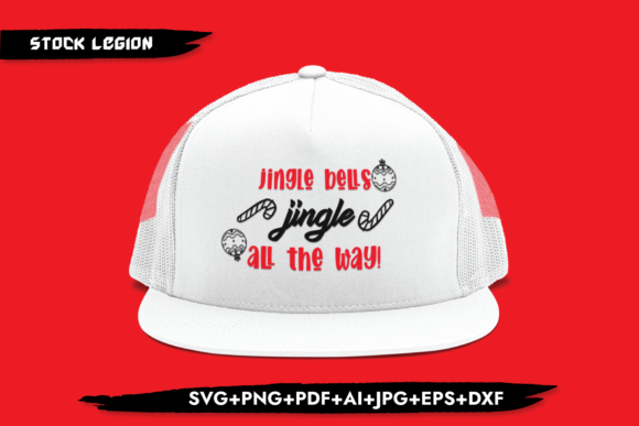 Jingle Bells Jingle All the Way Graphics for Crafts