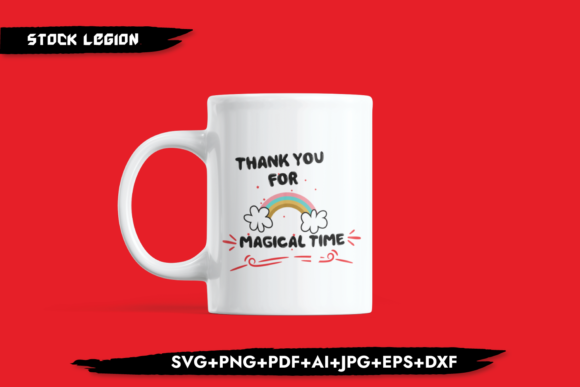 Thank You for a Magical Time Graphics for Crafts