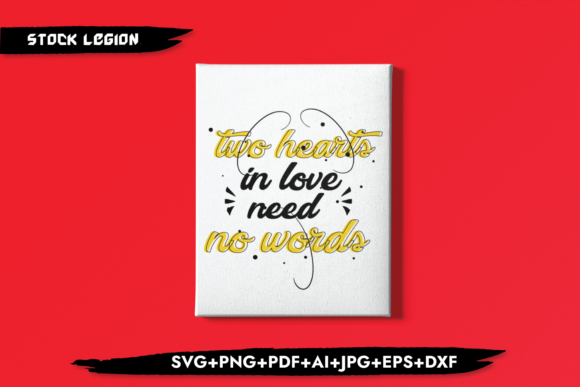 Two Hearts in Love Need No Words Embroidery Design Review