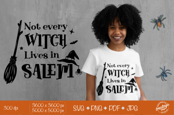 Witch Quote SVG for Embroidery Projects