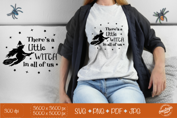 Witch Quote SVG for Web and Editorial Design